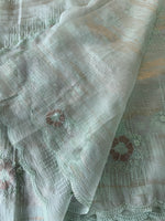 Organza foil blended Saree/ CW866