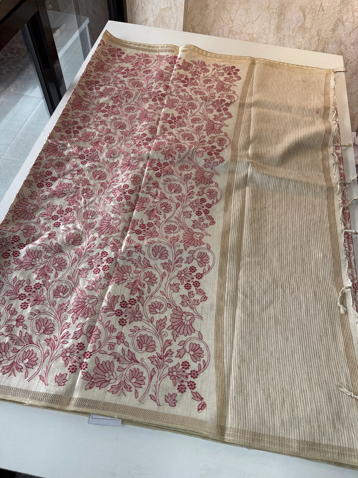 Soft Chanderi Silk Saree/ MN255