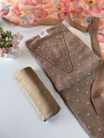 Linen salwar set /U5013