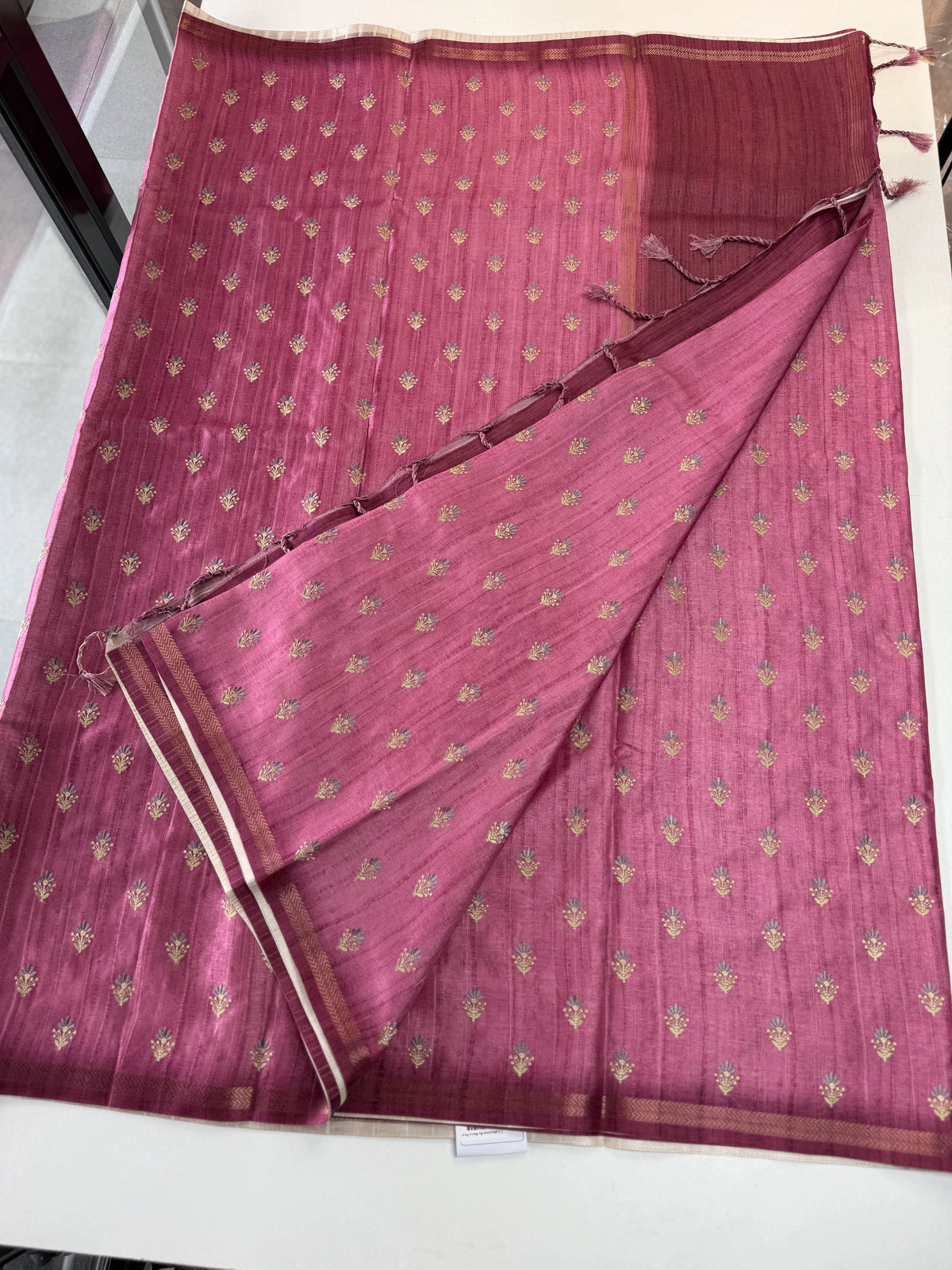 Soft Semi Tussar Saree / FG381