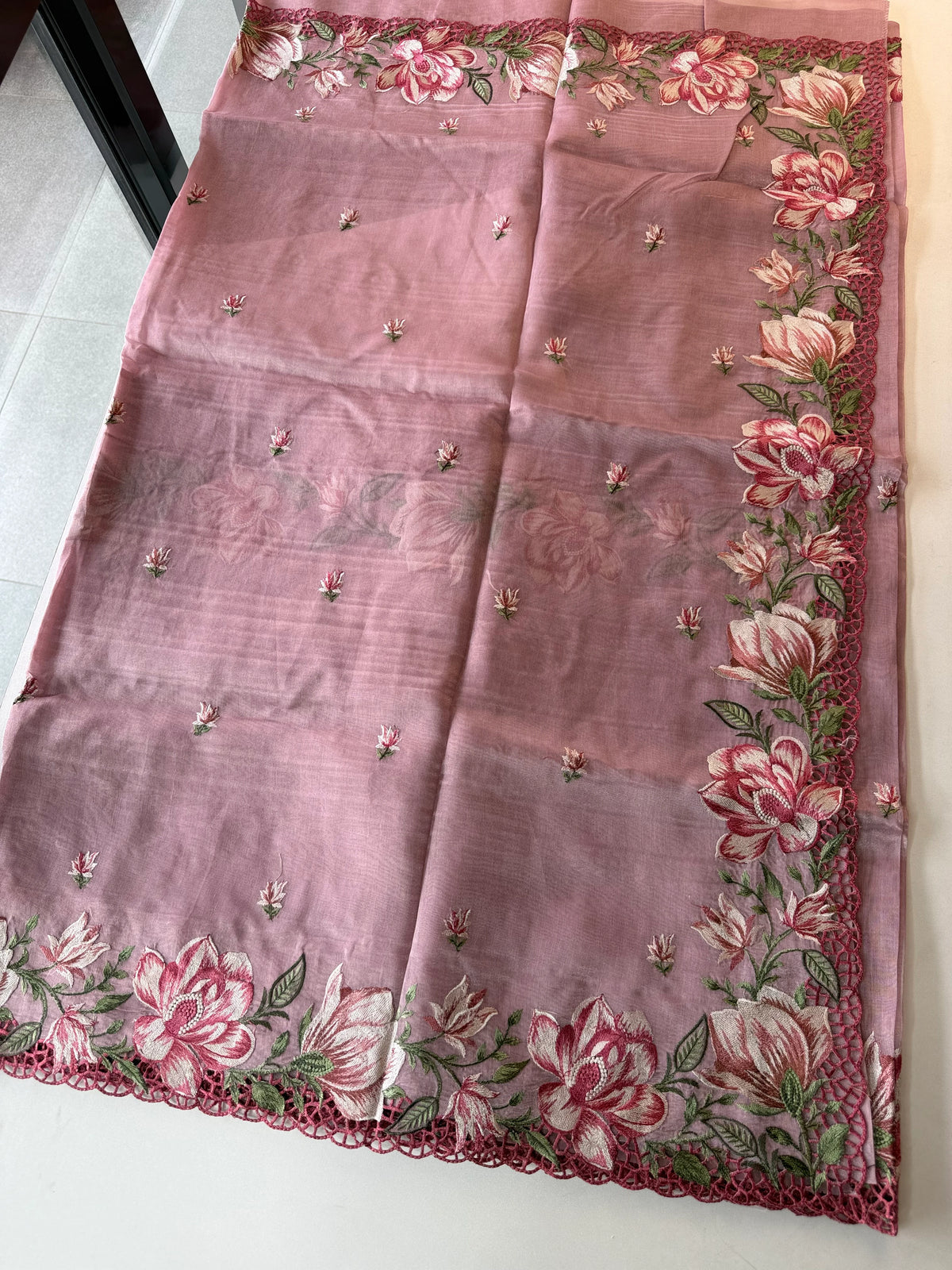 Chanderi Tissue Saree/SC467E