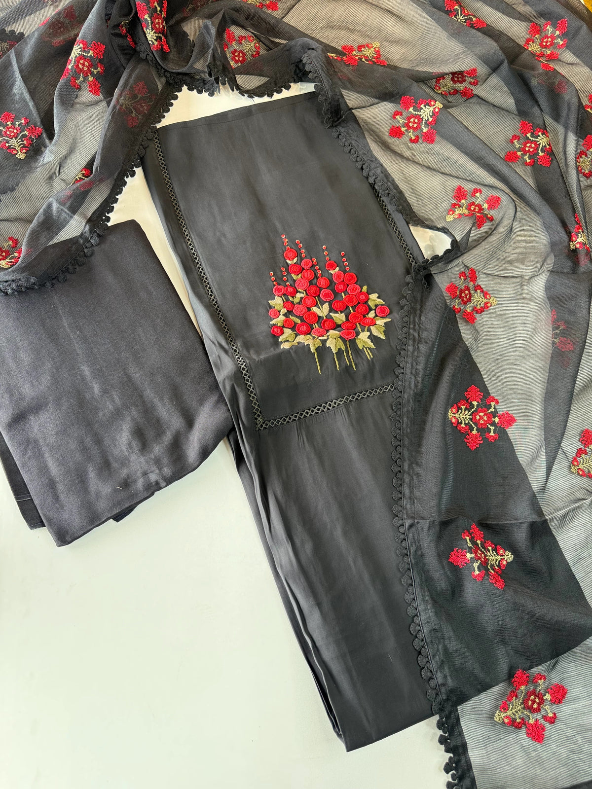 Mal Chanderi salwar set /2052