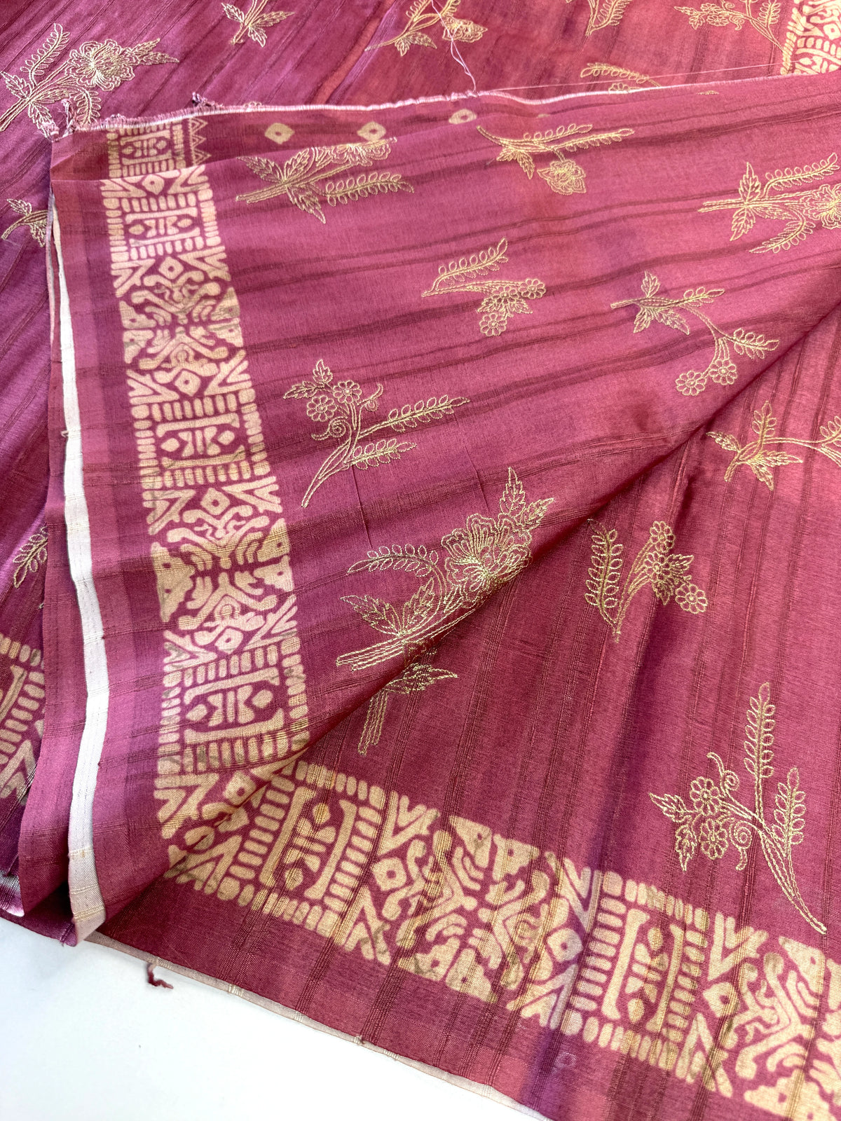 Soft semi Tussar saree/ D521