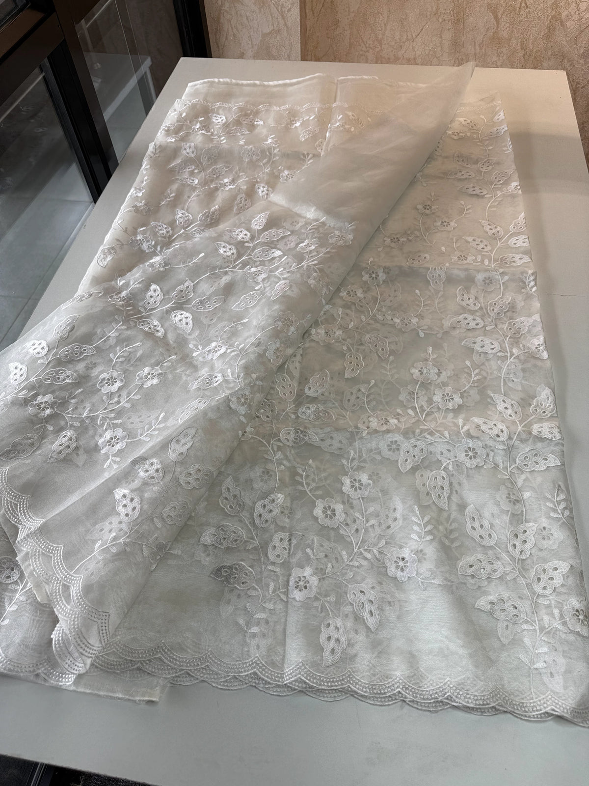 Organza Saree/GCW48