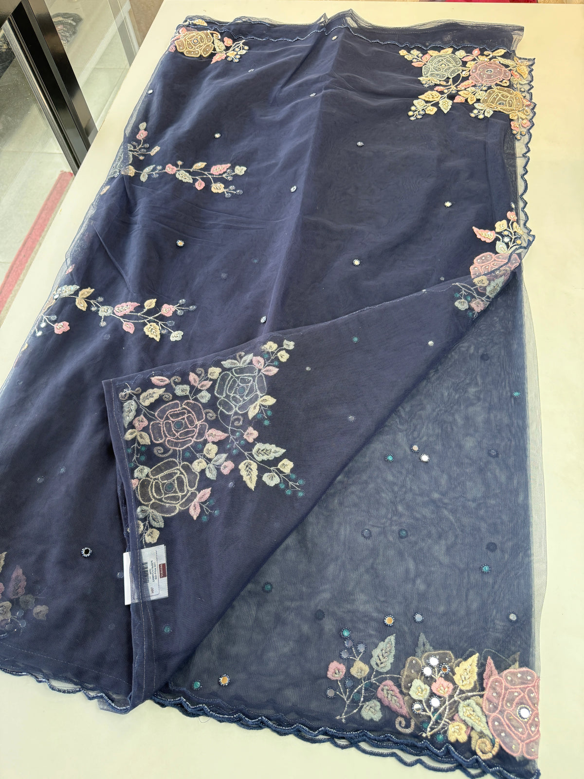 Net Designer Saree/ 007N