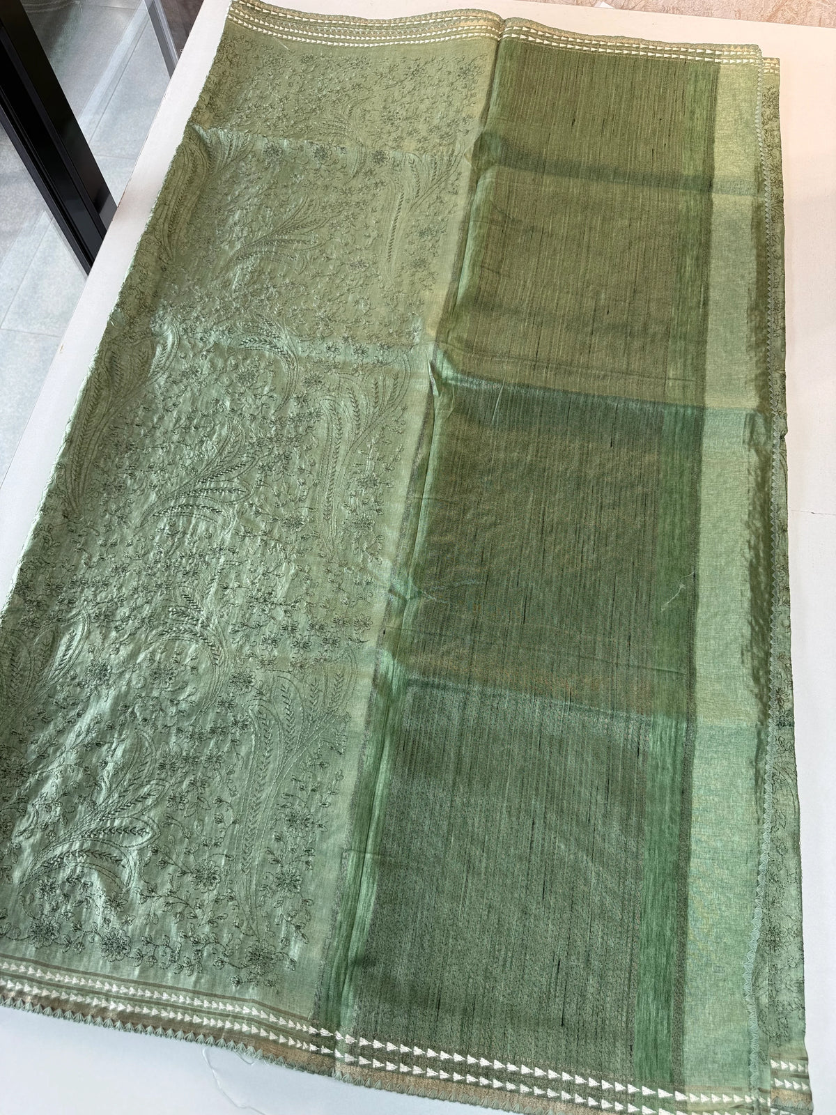 Semi Tussar Saree /C8361