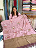 Chanderi blended saree/ KK35