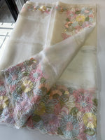Glass organza Saree/ 155G