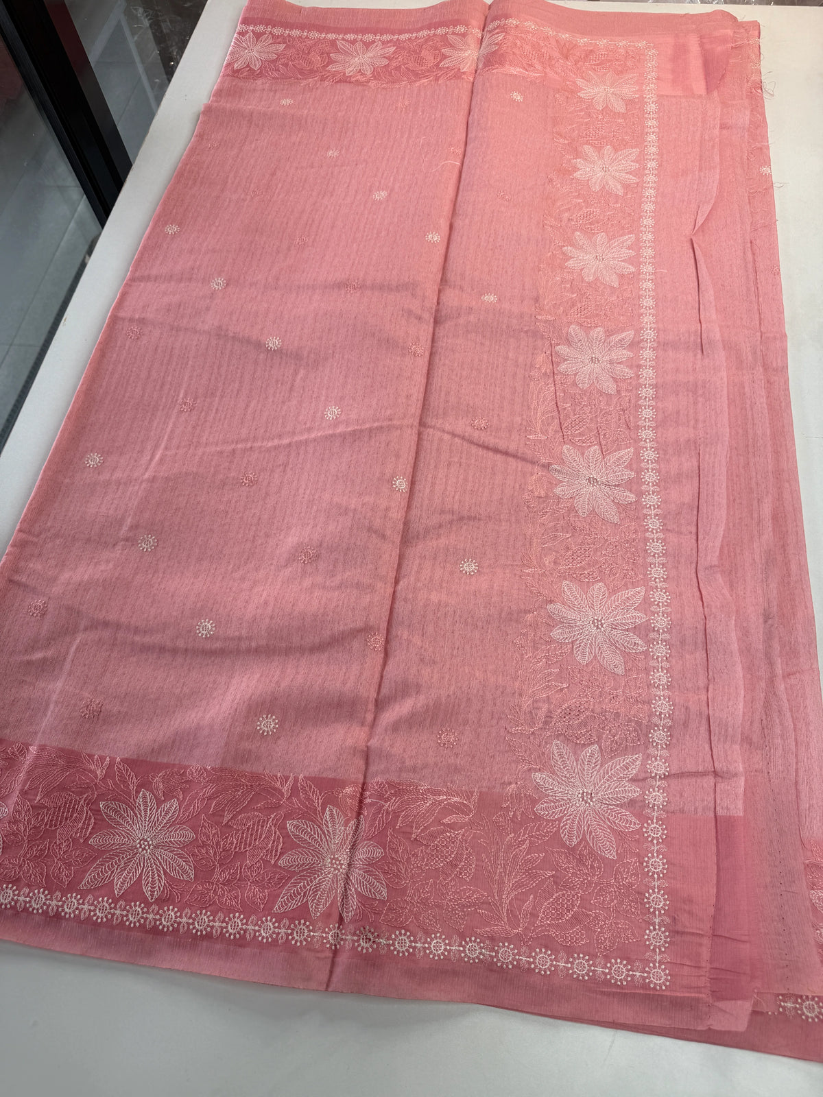 Semi jute saree/ 5163