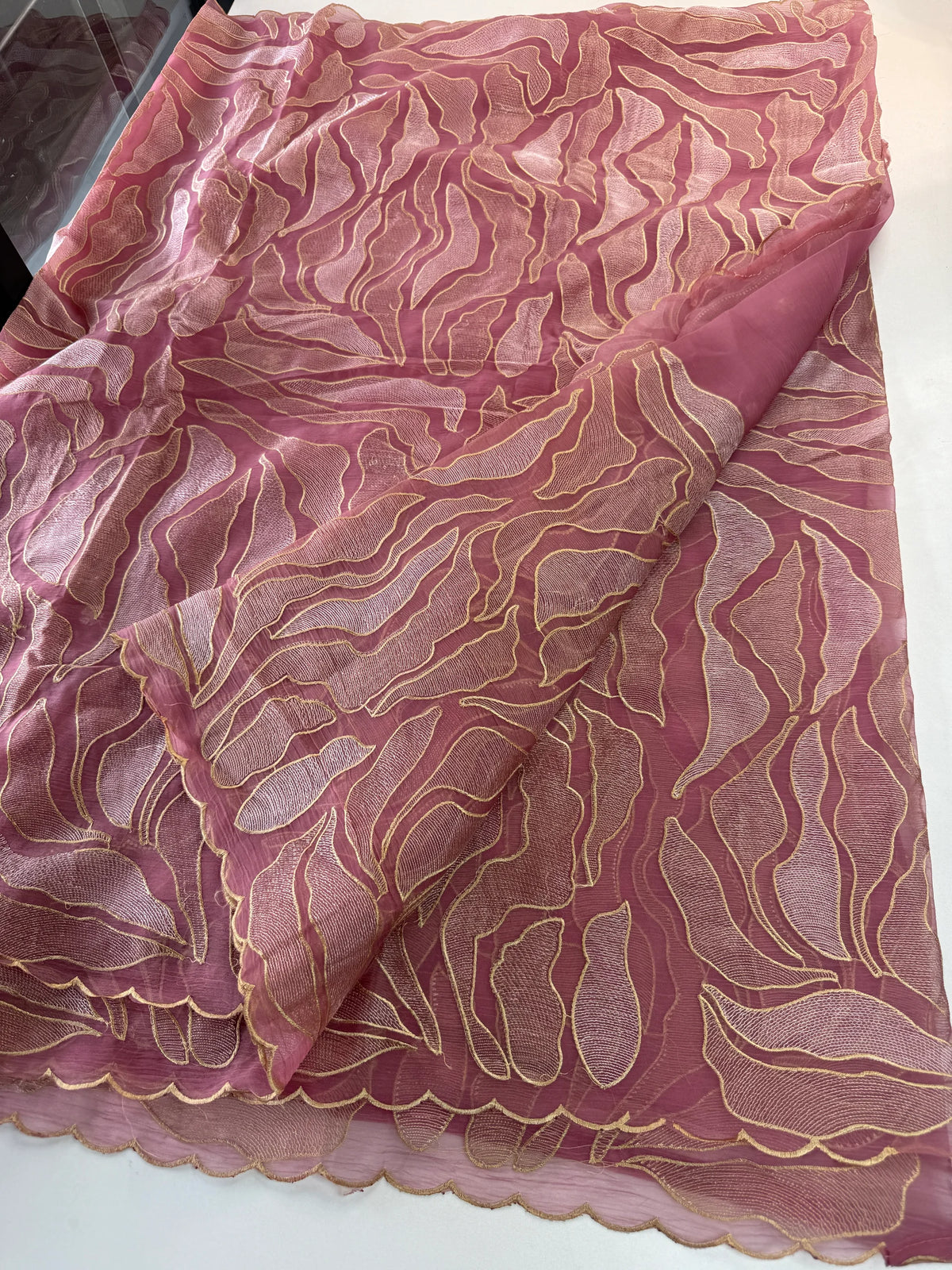 Georgette Saree/ANC49