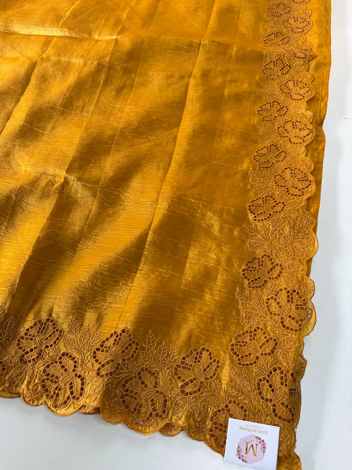 Crushed Organza Saree/ PN562