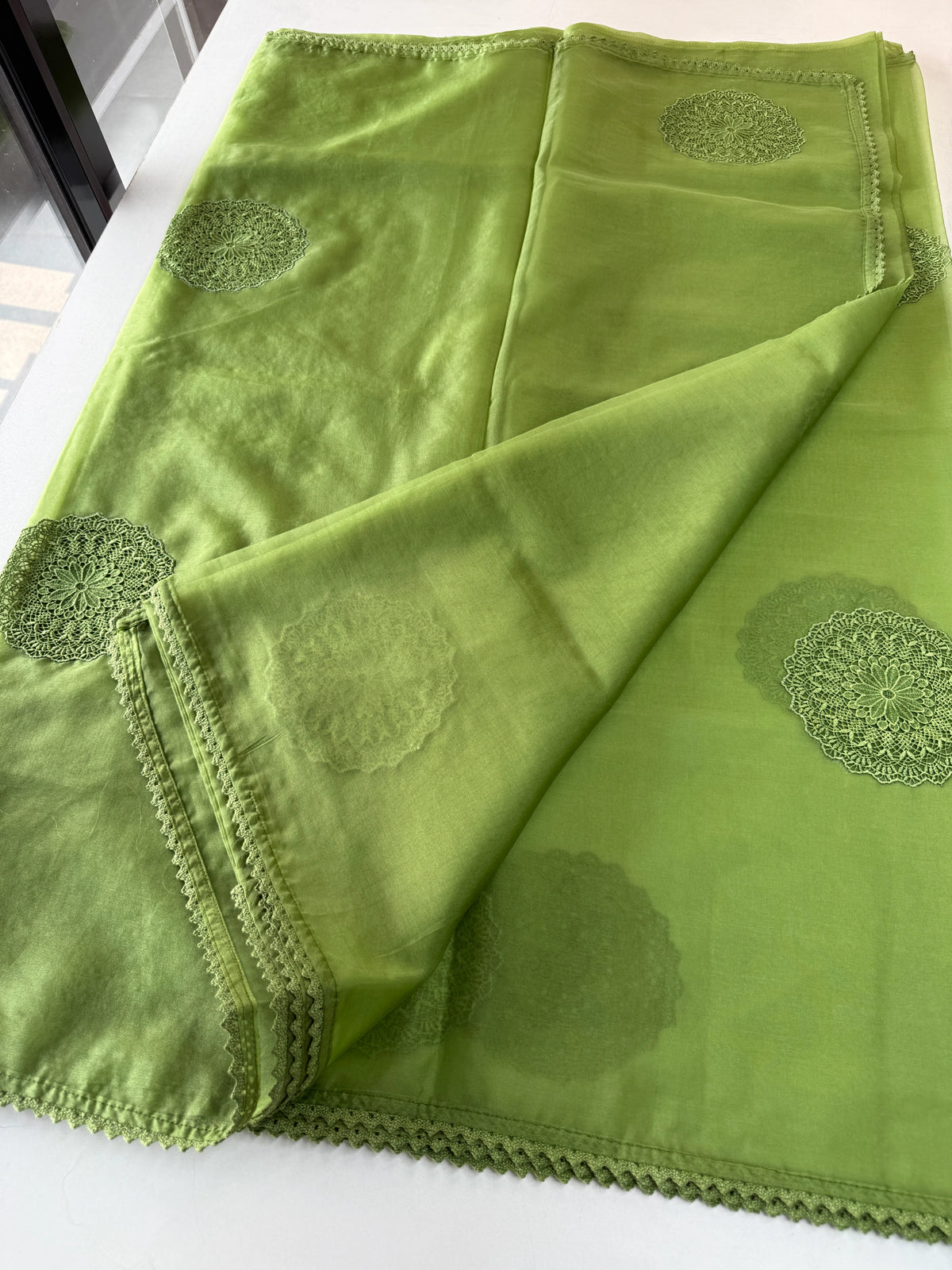 Soft organza saree/ LK83