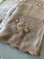 Organza foil blended Saree/ CW866