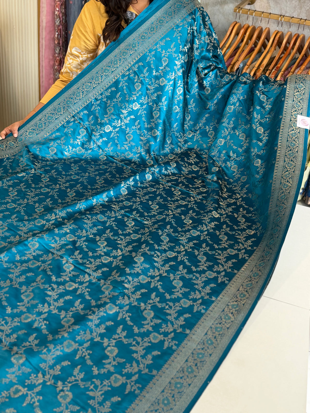 Semi silk banaras Saree/ VS66