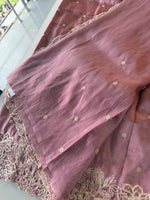 Satin Organza Saree/S114