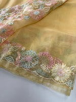 Glass organza Saree/ 155G