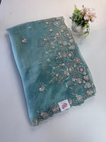 Glass organza Saree/AP810