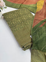 Muslin Chanderi unstitched salwar set / Nc151