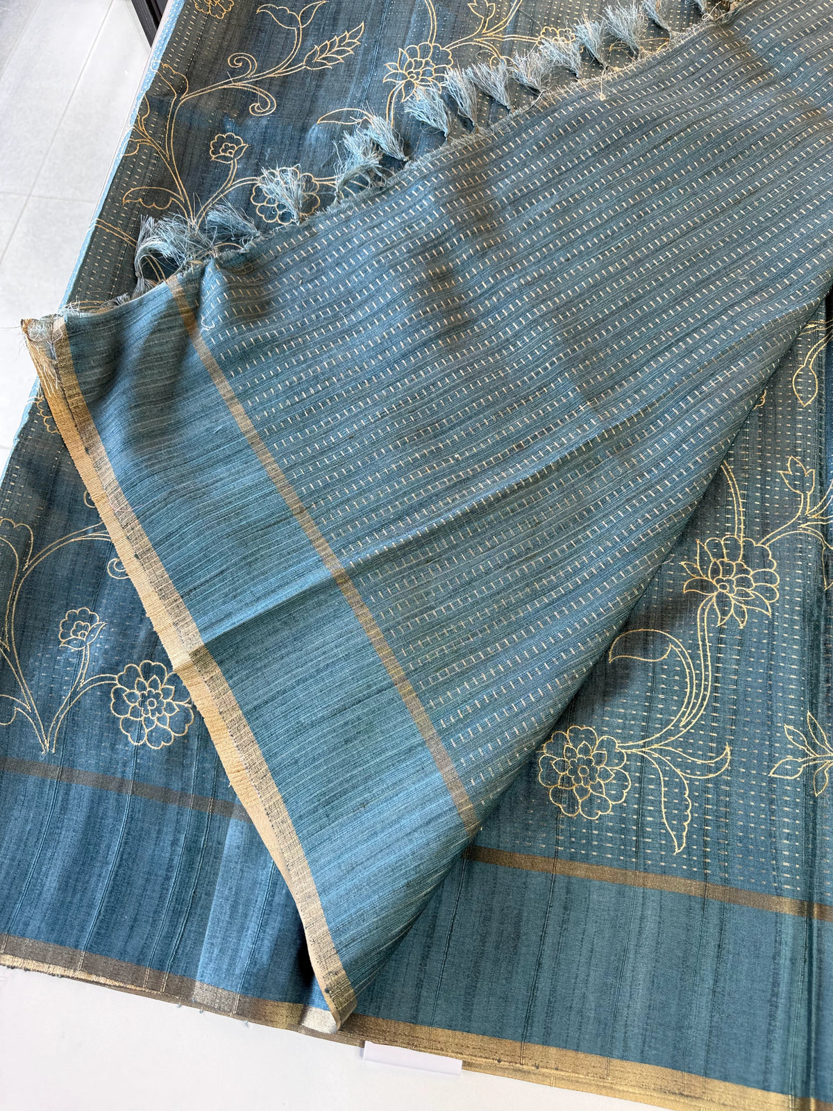 Semi Tussar Saree /MD350