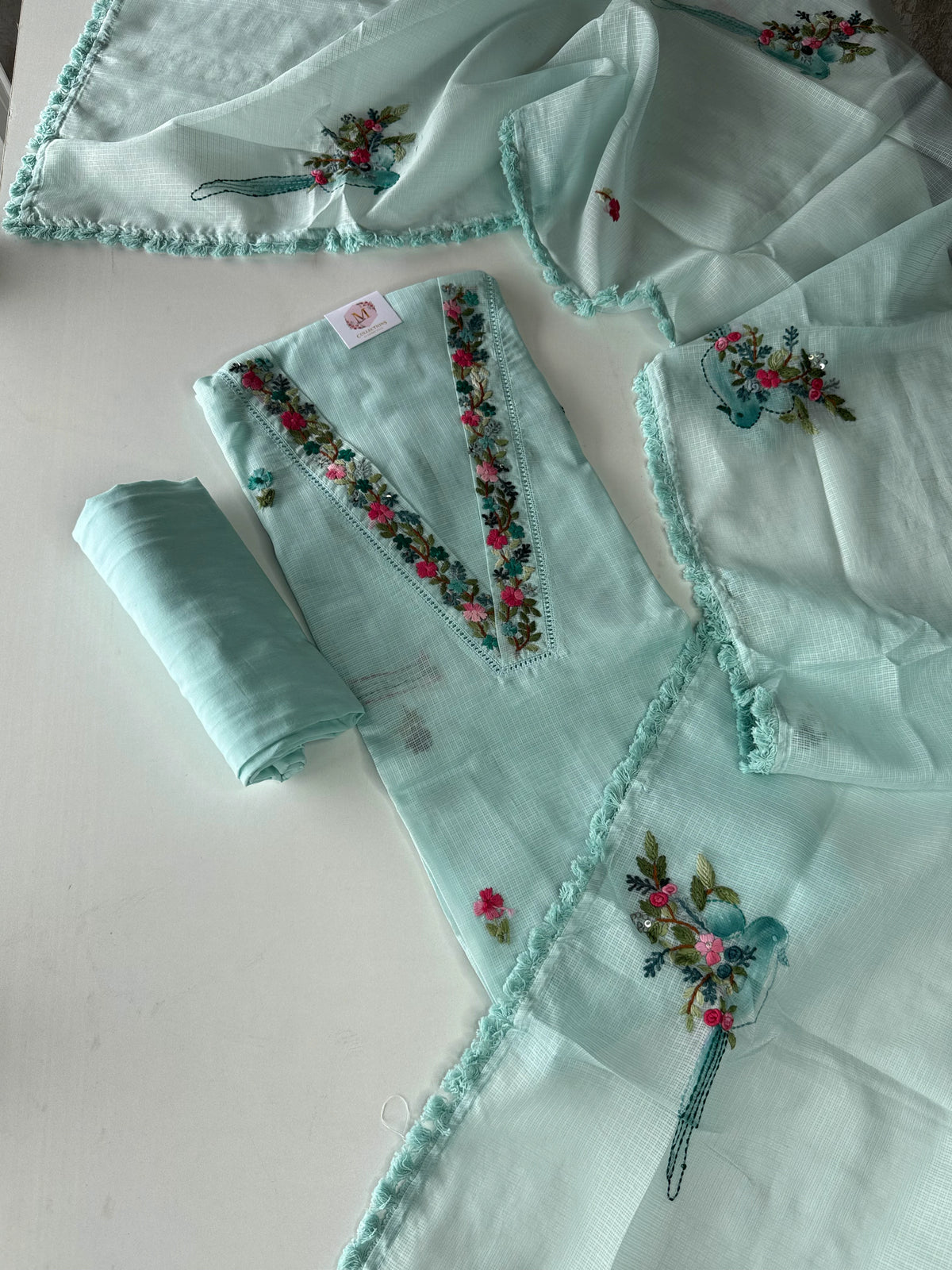 Unstitched salwar set /U4756