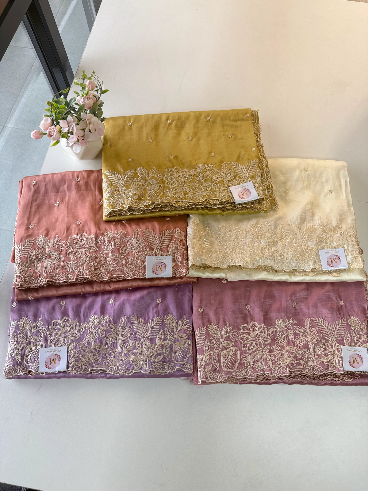 Satin Organza Saree/S114