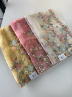 Glass organza saree/ 155B