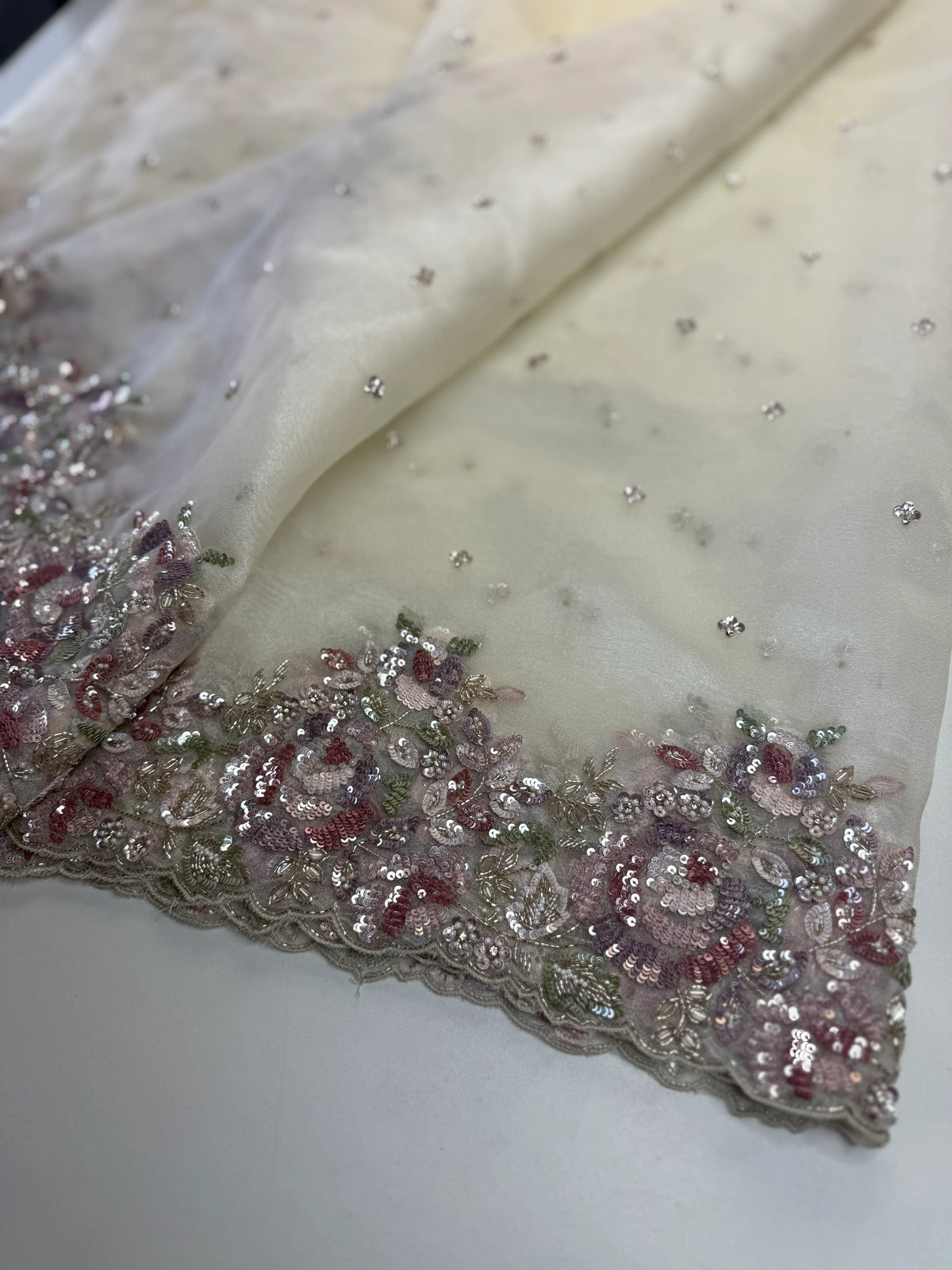Premium Glass organza Saree/AP173