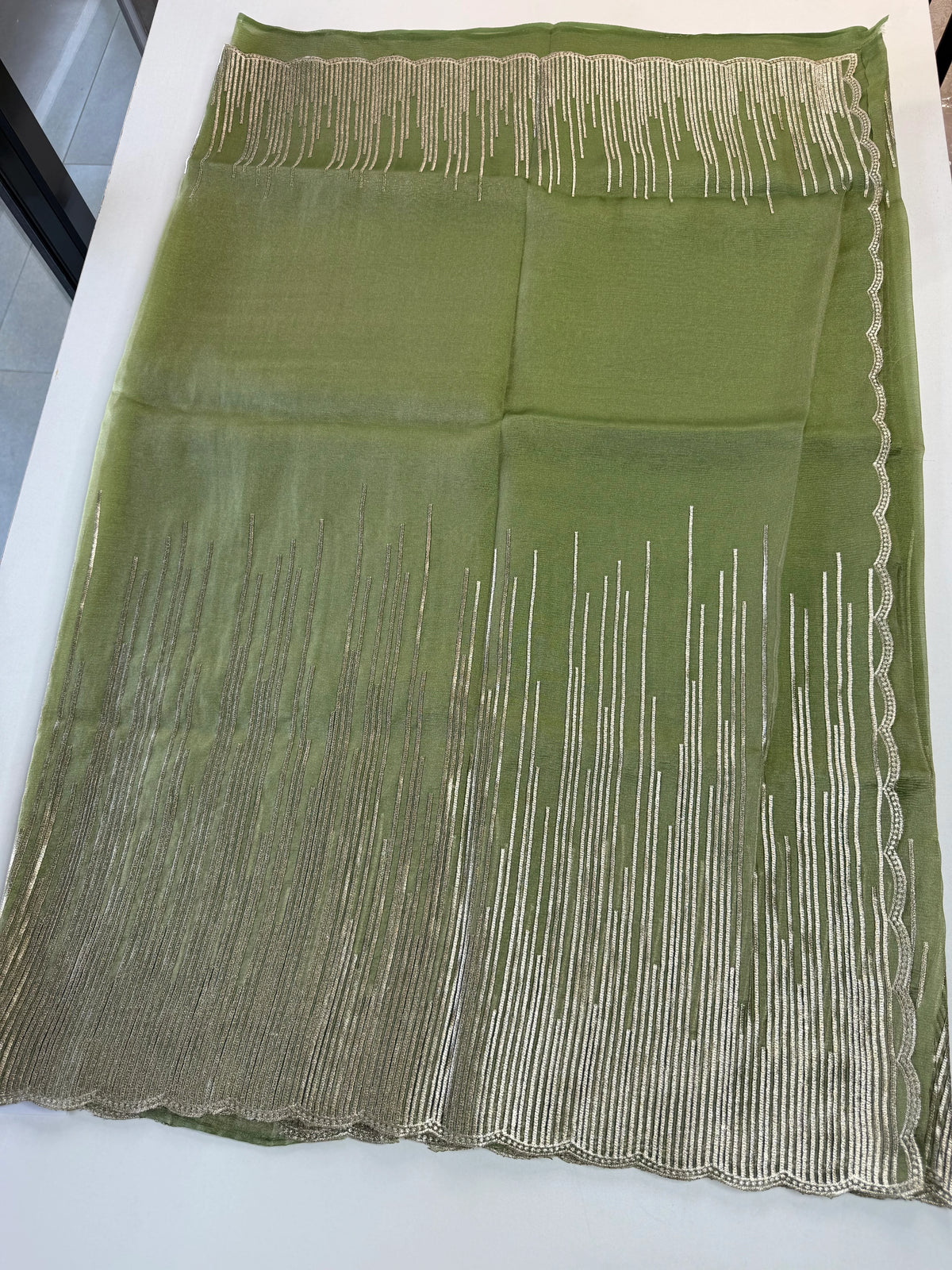 Shimmer Georgette Saree/CW474