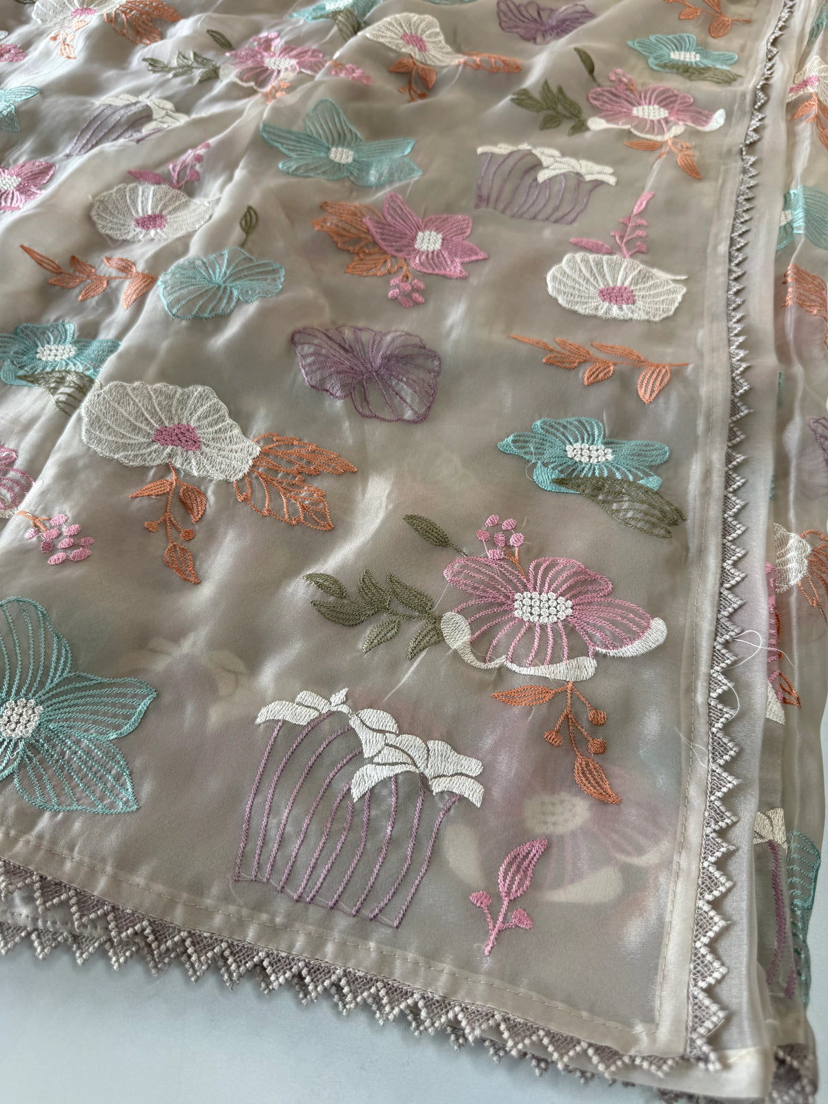 Viscous Organza Saree/ RKF25