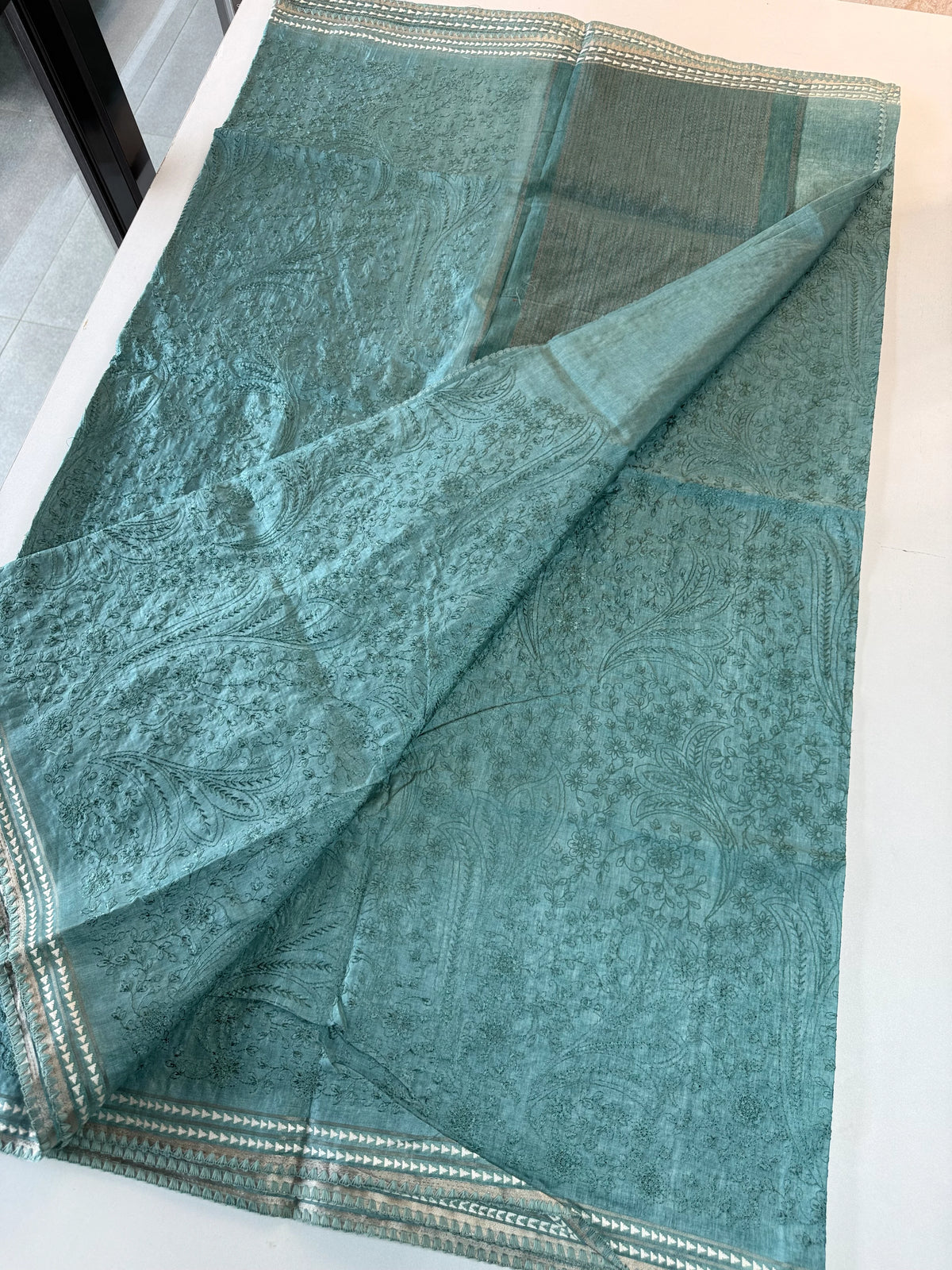 Semi Tussar Saree /C8361