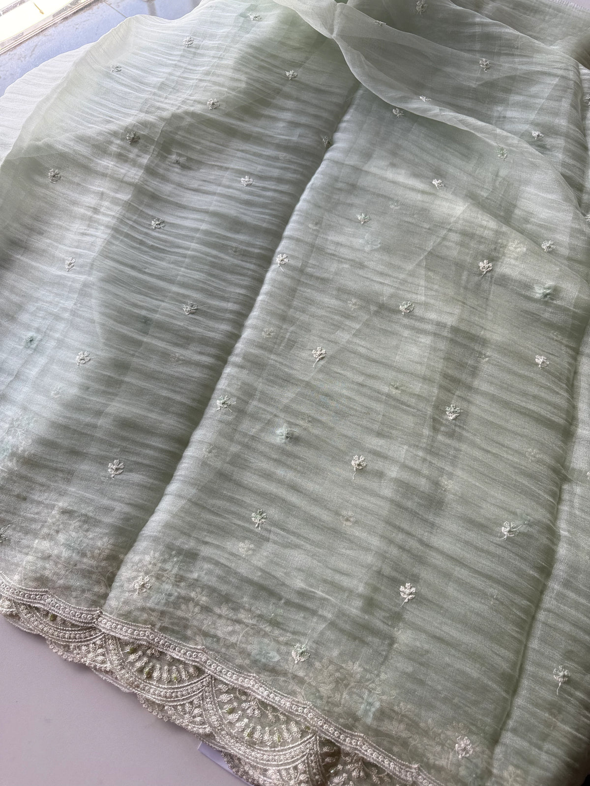 Shimmer crush organza /D15206