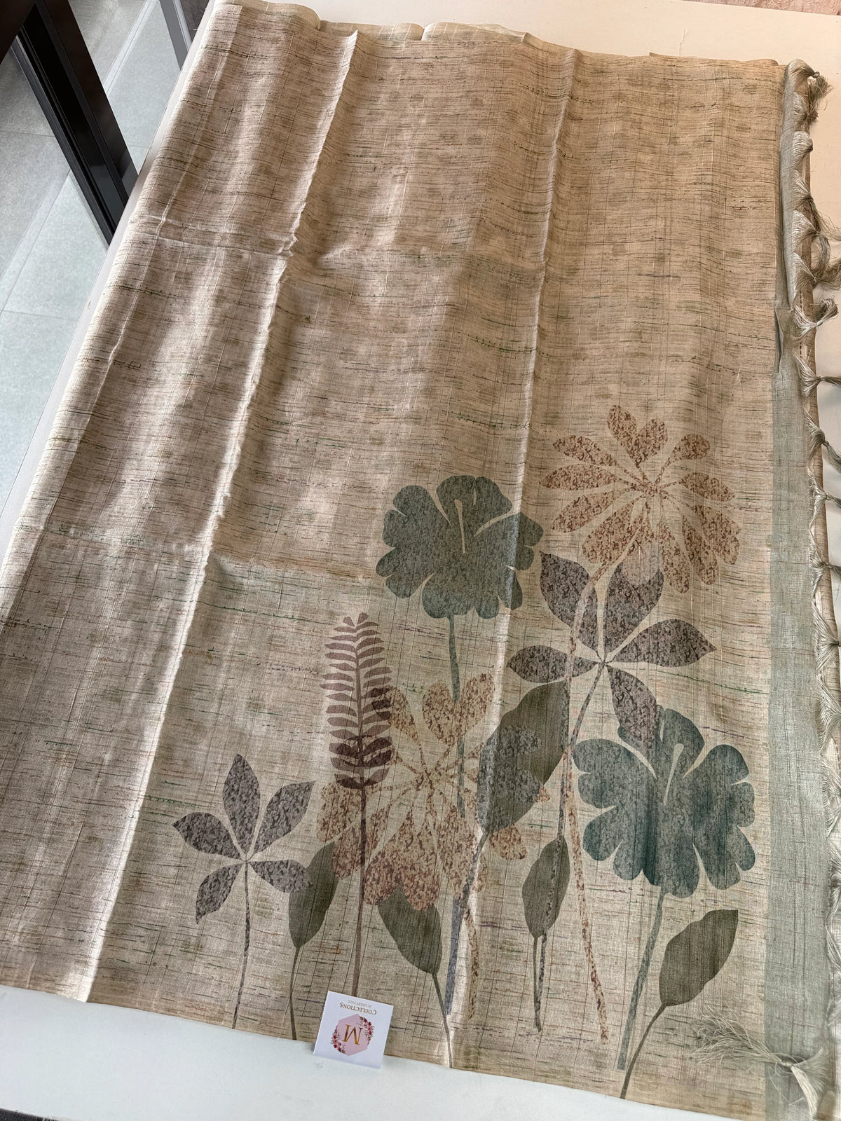 Semi silk saree / S1212