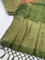 Muslin Chanderi unstitched salwar set / Nc151