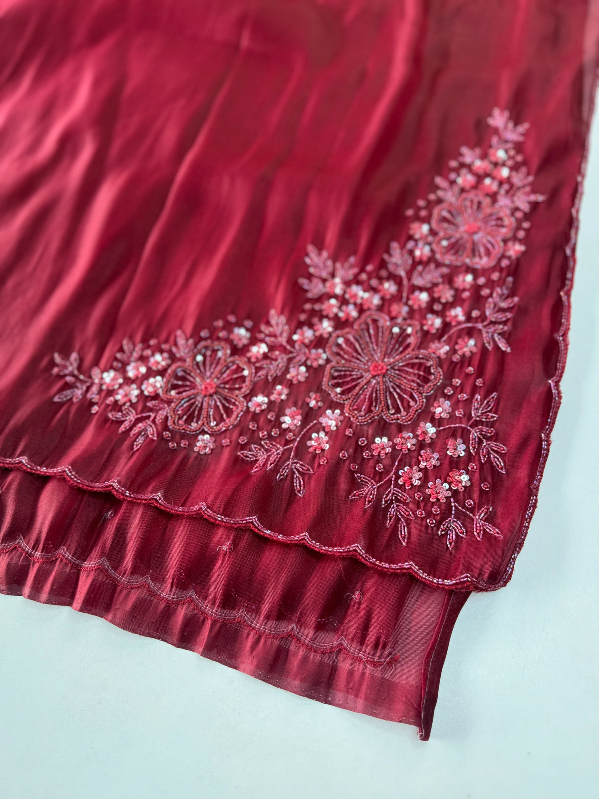 Tissue organza Saree/ HW319