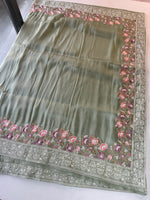 Tissue Organza Saree/ CK1670