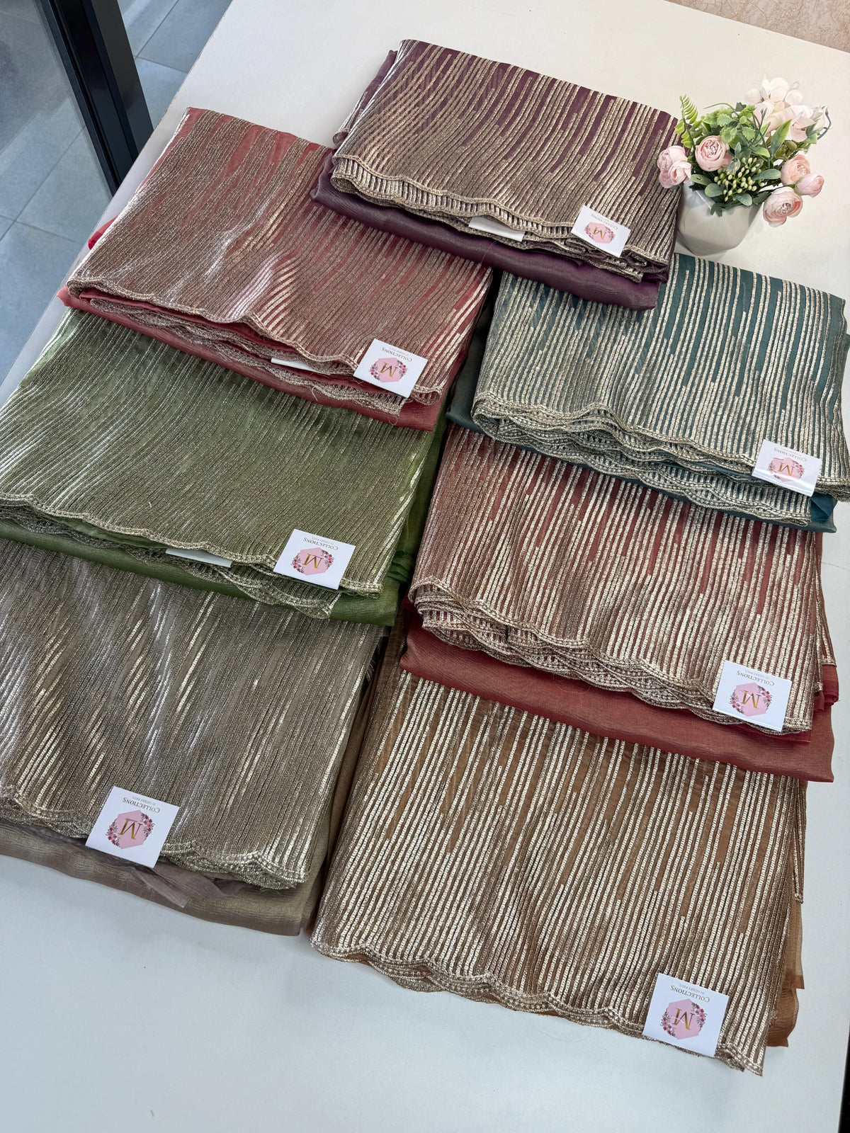 Shimmer Georgette Saree/CW474