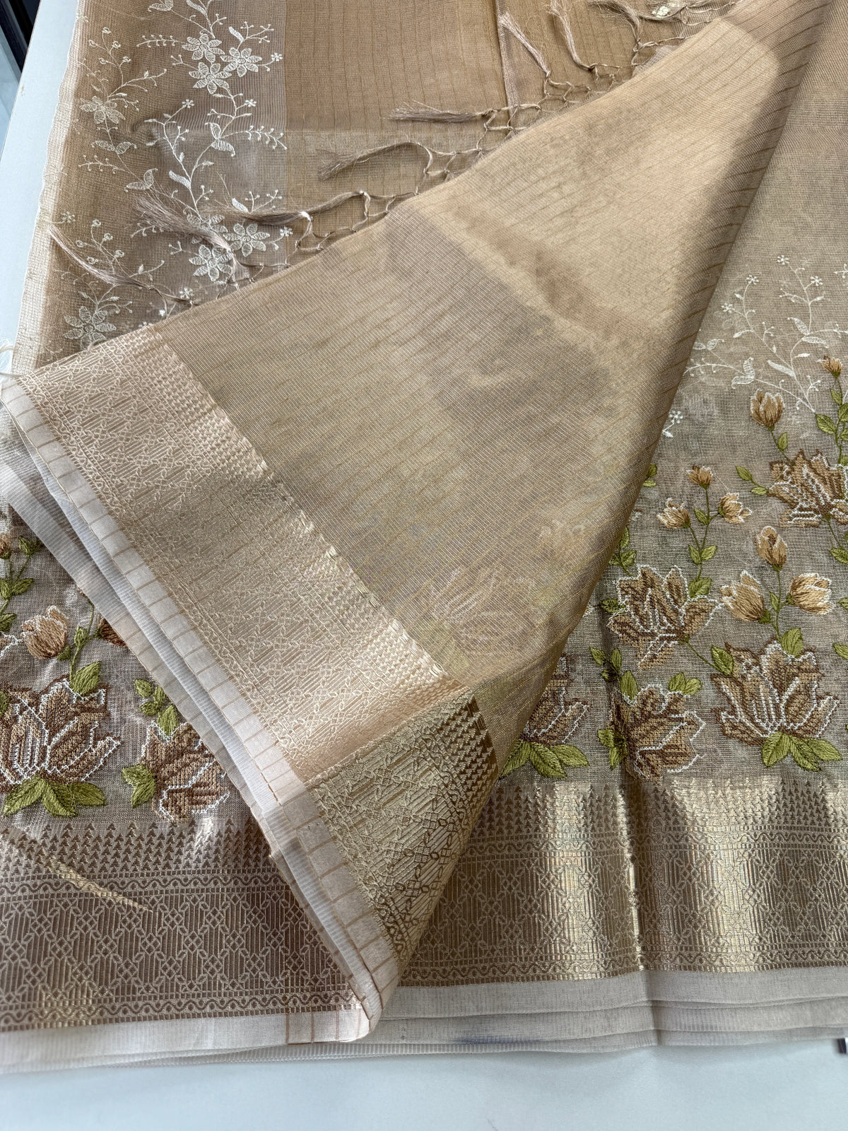 Tissue saree/ 1525