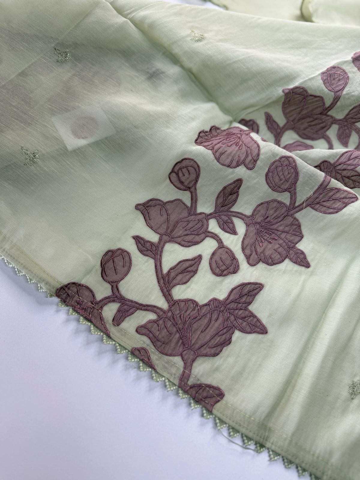 Soft Chanderi unstitched salwar set / NC263