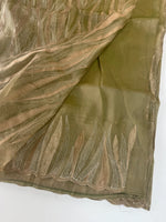 Shimmer Georgette(organza blend )Saree / CW349