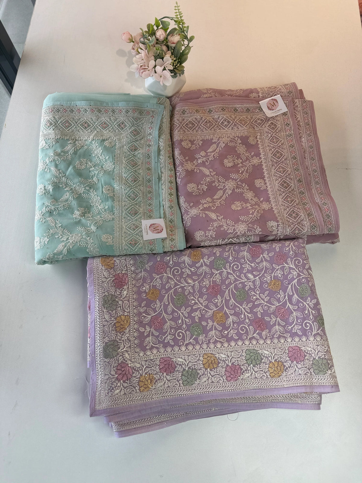 Georgette Saree/ MC17