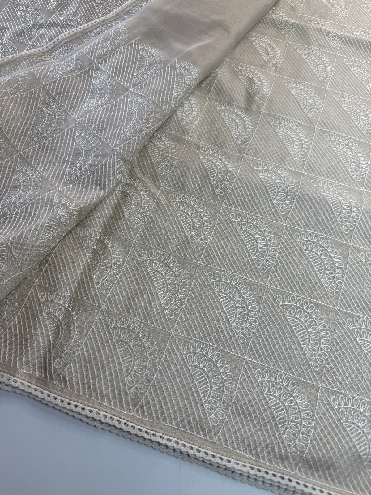 Tissue blended soft organza saree/ SH897
