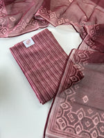 Super net Kotta unstitched salwar set / NC275