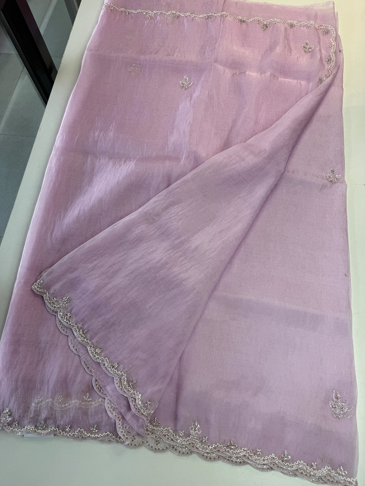 Korean Organza Saree/HW402