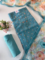 Linen salwar set /U5013