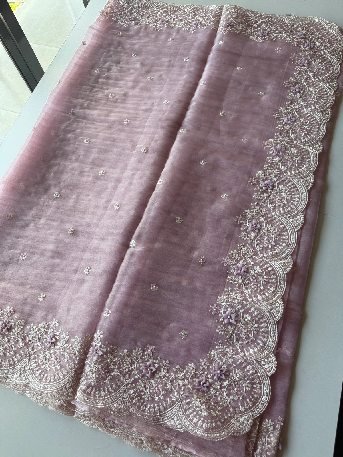 Shimmer crush organza /D15206