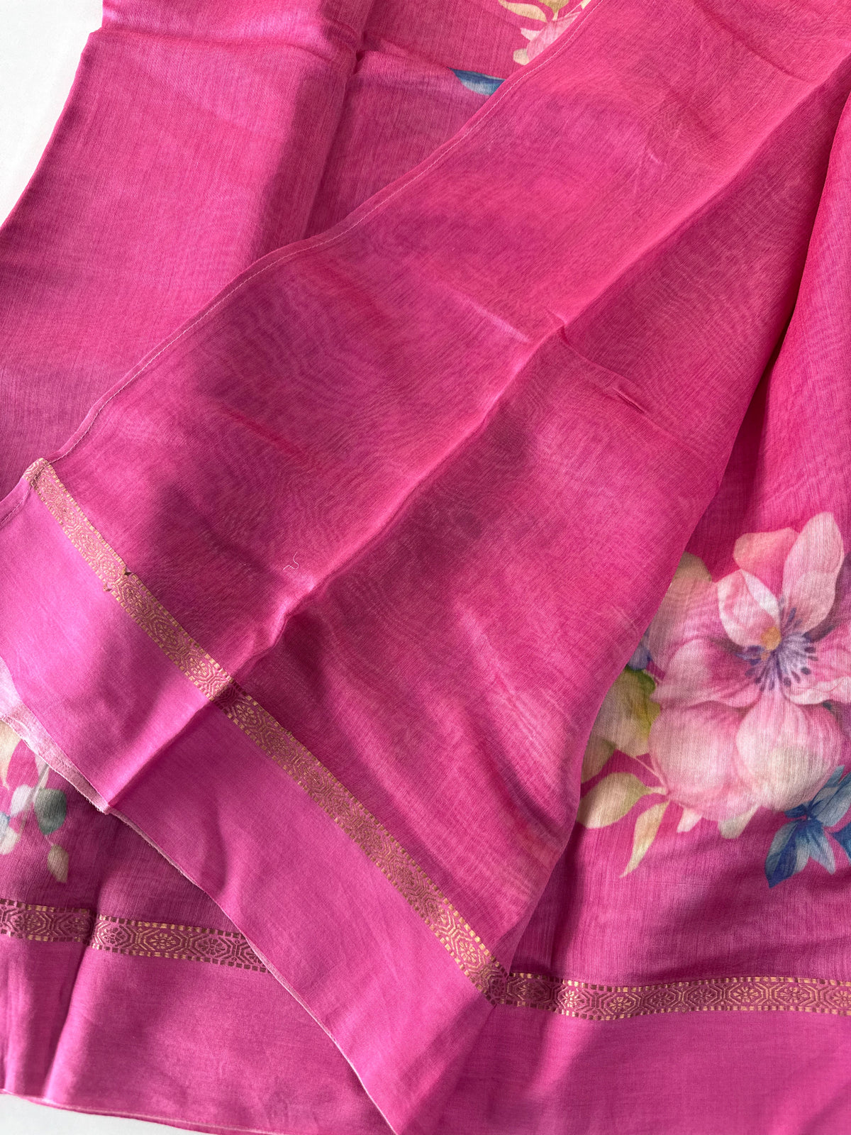 Pure Chanderi Silk Saree/05712