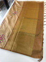 Chanderi blended saree/ KK35