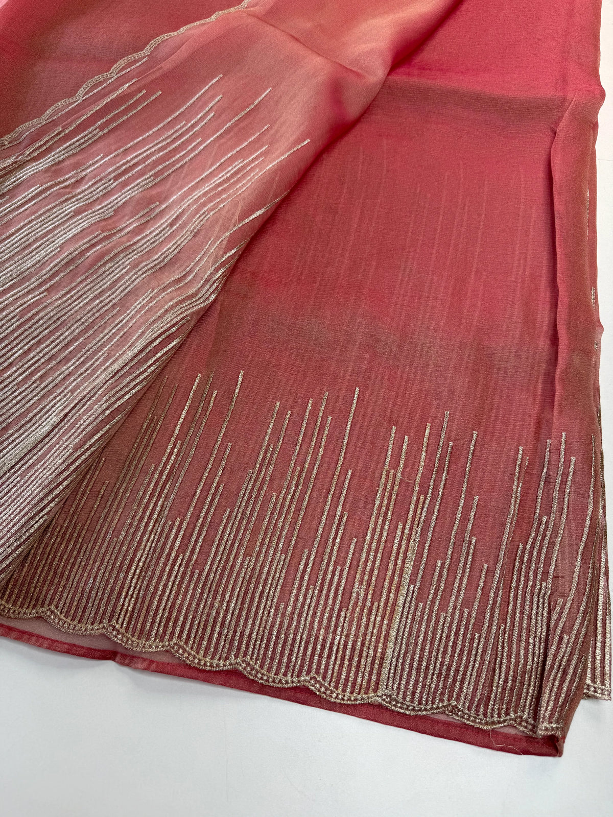 Shimmer Georgette Saree/CW474