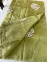 Glass Organza Saree/ LK35
