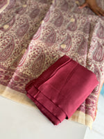 Tissue linen blend unstitched salwar / NC258